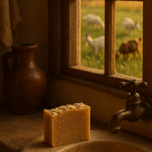 Jabón de Tallow, Avena y Leche de Cabra | NUTRE | EXFOLIA SUVAMENTE | EQUILIBRA | HUMECTA