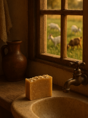 Jabón de Tallow, Avena y Leche de Cabra | NUTRE | EXFOLIA SUVAMENTE | EQUILIBRA | HUMECTA
