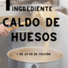 25 Caldo de Huesos Instantáneo Liofilizado <br> Rinde hasta 30 porciones
