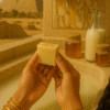 Jabón Cleopatra: leche de burra + tallow + miel | NUTRE | SUAVIZA | HUMECTA | ANTI-EDAD