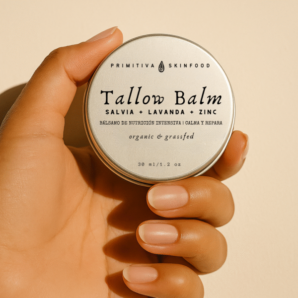 TALLOW BALM2 Tallow Balm | Salvia + Lavanda | BÁLSAMO DE NUTRICIÓN INTENSIVA | CALMA Y REPARA