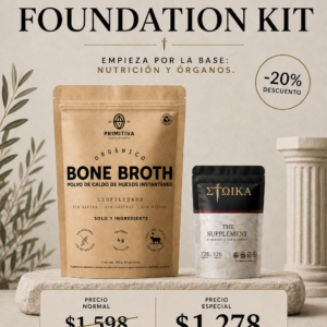 Foundation Kit Stoika - Caldo Liofilizado y The Supplement