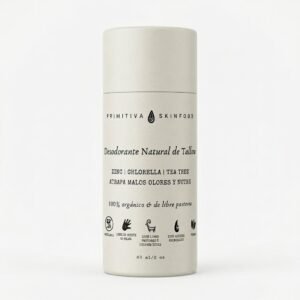 Desodorante Natural de Tallow PRIMITIVA Skinfood 60 ml
